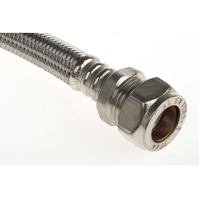 RS PRO Hose Assembly 15mm to Female BSP 3/4in, 300mm Long