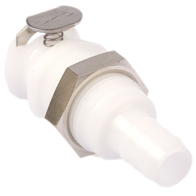 Colder Products Hose Connector, Straight Hose Tail Coupling 3/8in ID, 8.3 bar