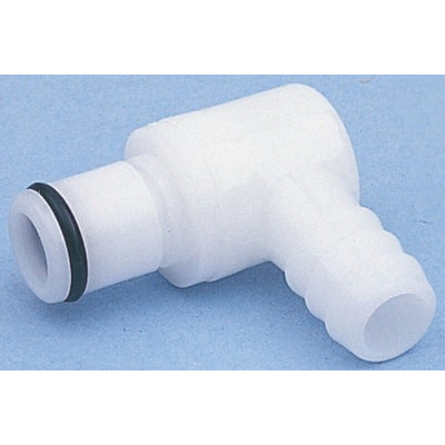 Colder Products Hose Connector, Elbow Hose Tail Coupling 3/8in ID, 8.3 bar