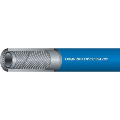 RS PRO Hose Pipe, EPDM, SBR, 8mm ID, 14.6mm OD, Blue, 25m