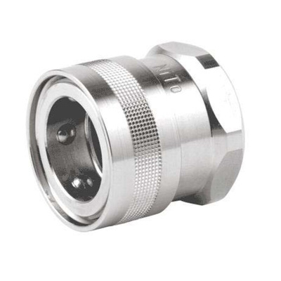 Nito Hose Connector, Straight Threaded Coupling, BSP 1in 1in ID, 25 bar