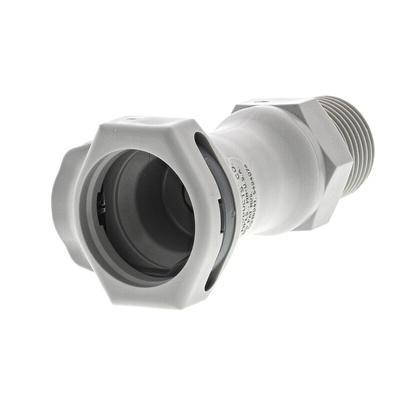 Colder Products Hose Connector, Straight Threaded Coupling, NPT 1/2in, 4.2 bar