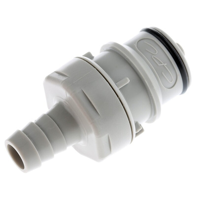 Colder Products Hose Connector, Straight Hose Tail Coupling 3/8in ID, 4.2 bar
