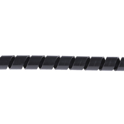 RS PRO 100m Long Hose Protector, 4 → 8mm Hose Size Compatibility