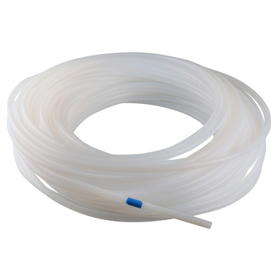 RS PRO Flexible Tube, PTFE, 8mm ID, 10mm OD, Clear, 50m