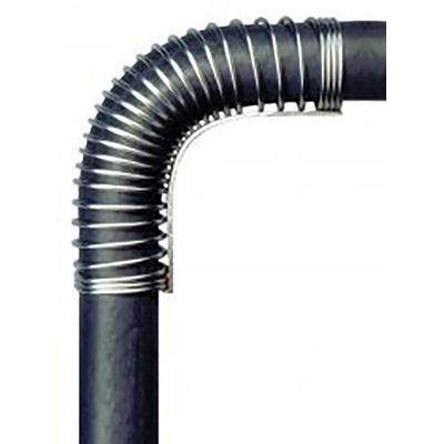 Unicoil 135mm Long Stainless Steel Hose Protector, 36mm Hose Size Compatibility