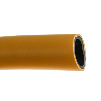 RS PRO Hose Pipe, PVC, 19mm ID, 25.5mm OD, Yellow, 25m