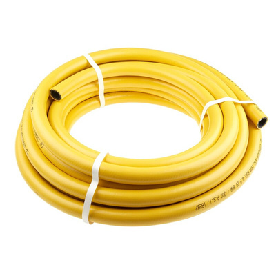 RS PRO Hose Pipe, TPE, 19mm ID, 29mm OD, Black, Yellow, 15m