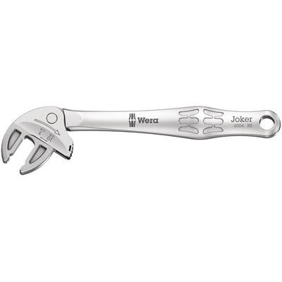 05020099001 | Wera Adjustable Spanner, 117 mm Overall Length, 7 → 10mm Max Jaw Capacity