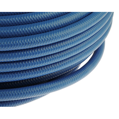 RS PRO Hose Pipe, PVC, 8mm ID, 12.5mm OD, Blue, 30m