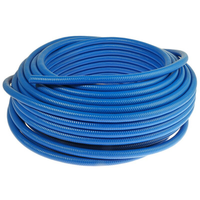 RS PRO Hose Pipe, PVC, 8mm ID, 12.5mm OD, Blue, 30m