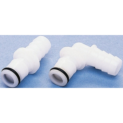 Colder Products Hose Connector, Elbow Hose Tail Coupling 3/8in ID, 8.3 bar