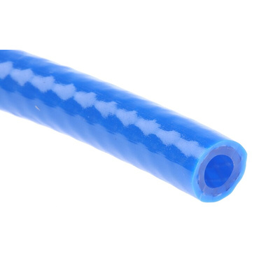 RS PRO Hose Pipe, PVC, 6.3mm ID, 11.5mm OD, Blue, 25m