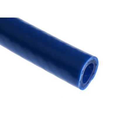RS PRO Hose Pipe, PVC, 8mm ID, 13.5mm OD, Blue, 25m