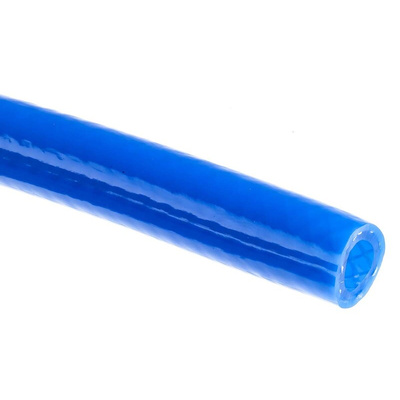 RS PRO Hose Pipe, PVC, 10mm ID, 16mm OD, Blue, 25m
