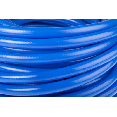 RS PRO Hose Pipe, PVC, 12.5mm ID, 18.5mm OD, Blue, 25m