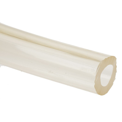 RS PRO Hose Pipe, PUR, 8mm ID, 14mm OD, Clear, 25m