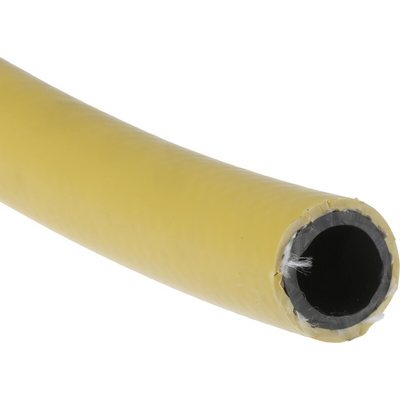 RS PRO Hose Pipe, PVC, 19mm ID, 29mm OD, Yellow, 30m
