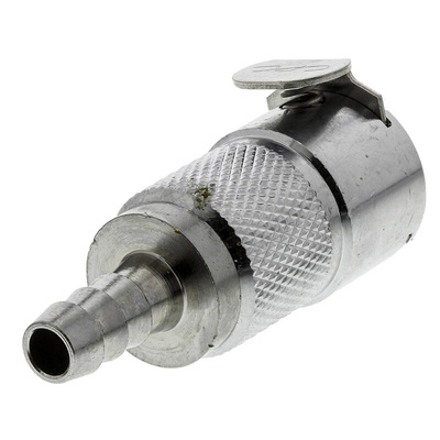 Colder Products Hose Connector, Straight Hose Tail Coupling 1/4in ID, 17.3 bar