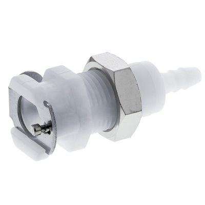 Colder Products Hose Connector, Straight Hose Tail Coupling 1/8in ID, 8.3 bar