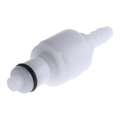 Colder Products Hose Connector, Straight Hose Tail Coupling 1/8in ID, 8.3 bar