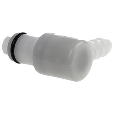 Colder Products Hose Connector, Elbow Hose Tail Coupling, NPT 1/4in 1/4in ID, 8.3 bar