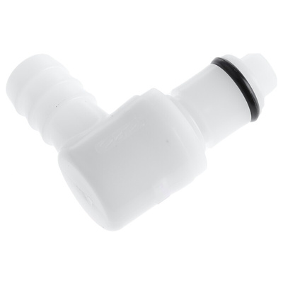 Colder Products Hose Connector, Elbow Hose Tail Coupling 3/8in ID, 8.3 bar