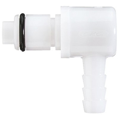 Colder Products Hose Connector, Elbow Hose Tail Coupling 1/4in ID, 8.3 bar