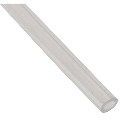RS PRO FEP, Flexible Tube, 2.5mm ID, 4mm OD, Clear, 5m