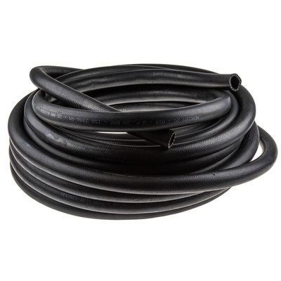 RS PRO Hose Pipe, NBR, 25mm ID, 36mm OD, Black, 25m