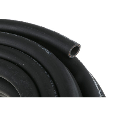 RS PRO Hose Pipe, NBR, 19mm ID, 29mm OD, Black, 25m
