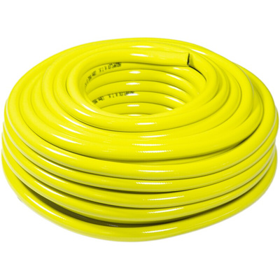 RS PRO Hose Pipe, PVC, 19mm ID, 25.5mm OD, Yellow, 50m