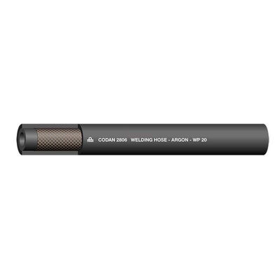 RS PRO Hose Pipe, EPDM, SBR, 5mm ID, 11mm OD, Black, 25m