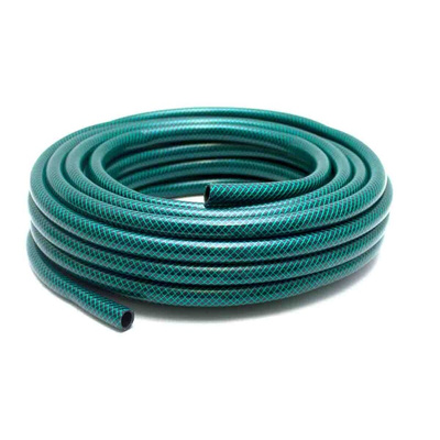 RS PRO Hose Pipe, PVC, 12mm ID, 15.3mm OD, Green, 50m