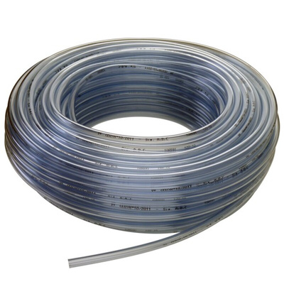 TRICOFLEX Cristal PVC, Hose Pipe, 6mm ID, 9mm OD, Clear, 50m