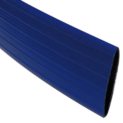 TRICOFLEX Tricoflat PVC, Hose Pipe, 70mm ID, 74.4mm OD, Blue, 25m