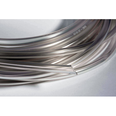 Saint Gobain Versilon™ SE-200 Flexible Tube, FEP, Special PVC, 1/8in ID, 1/4in OD, Clear, 15m