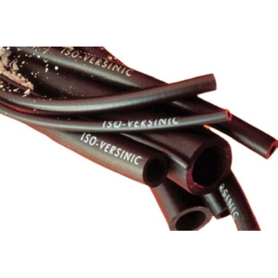 Saint Gobain Versilon™ Iso-Versinic Flexible Tubing, FKM, 8mm ID, 11mm OD, Black