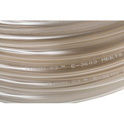 Saint Gobain Tygon® E-3603 Flexible Tube, Special PVC, 7mm ID, 10mm OD, Clear, 15m