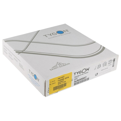 Saint Gobain Tygon® 2375 Flexible Tube, Polyolefin, 3.2mm ID, 6.4mm OD, Clear, 15m