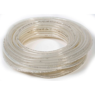 Saint Gobain Tygon® LP-1200 Flexible Tube, FKM, TPU, 4.8mm ID, 8mm OD, Clear, 15m