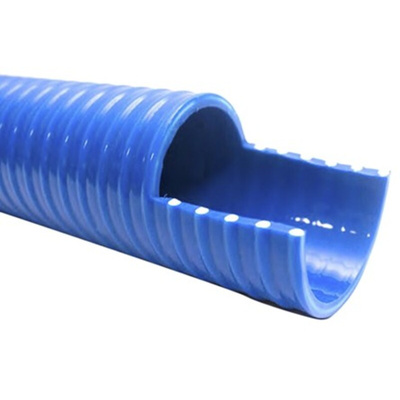 RS PRO Hose Pipe, PVC, 102mm ID, 115.5mm OD, Blue, 10m