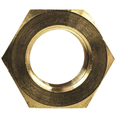 Legris Brass Pipe Fitting, Straight Threaded Reducer, Male G 3/4in to Female G 1/2in