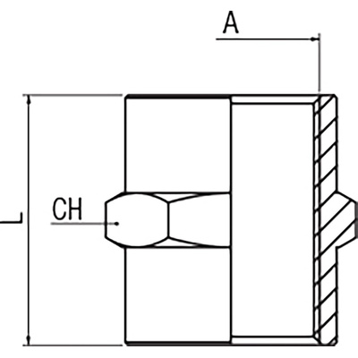 RS PRO Fitting Fitting 1/4in