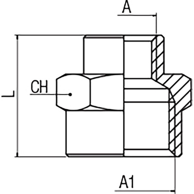 RS PRO Fitting Fitting 3/8in