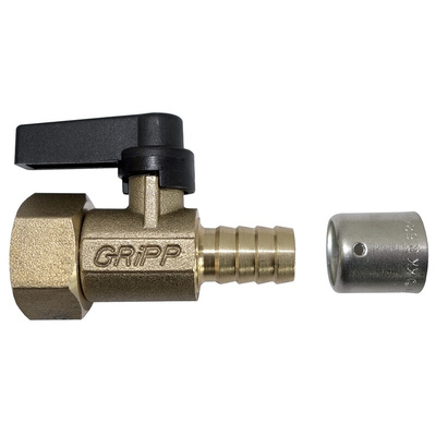 Watts Brass Pipe Fitting, Straight Compression Fitting 1/2in
