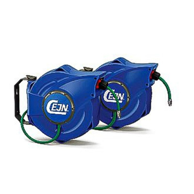 CEJN 1/4 in BSPT 9.5mm Hose Reel 16 bar 14m Length, Wall Mounting