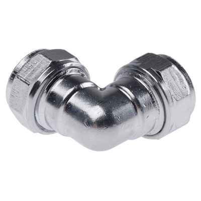 RS PRO Brass Compression Fitting, Elbow Coupler
