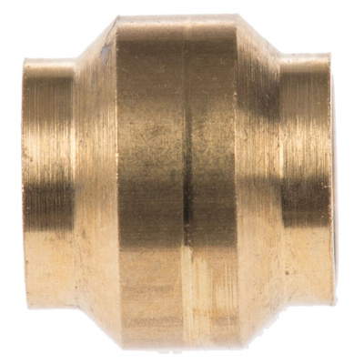 Legris Brass Pipe Fitting, Straight Compression Compression Olive, Female to Female 4mm