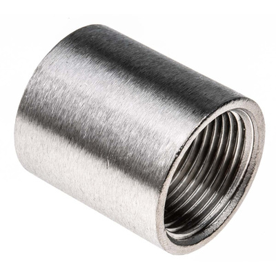 RS PRO Stainless Steel Pipe Fitting Socket, Female G 3/4in x Female G 3/4in